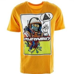 Black Pyramid Robot Logo graphic t-shirt 3XL 2XL